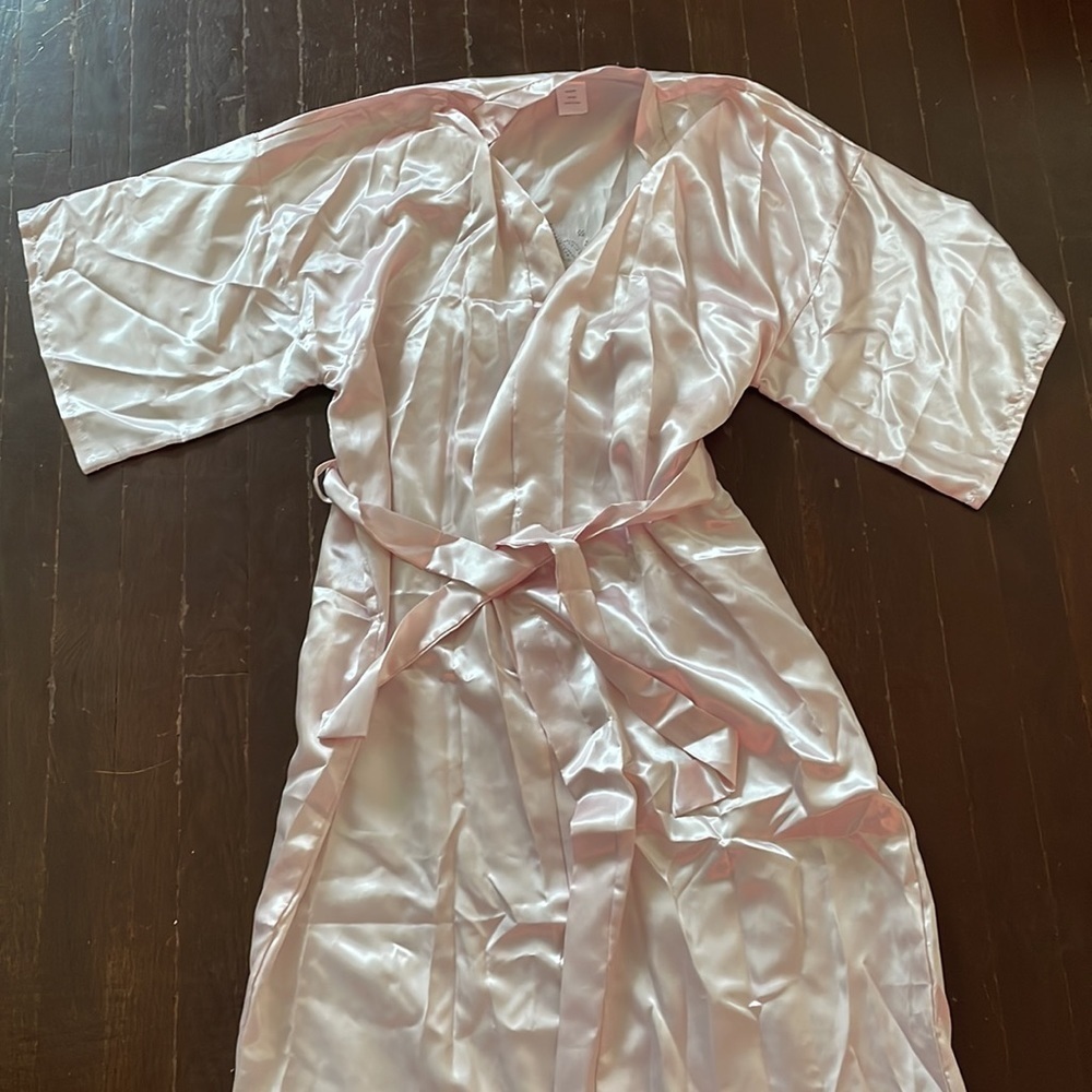 Women's Bridesmaid Rhinestone Bedazzled Robe - Picture 1 of 12